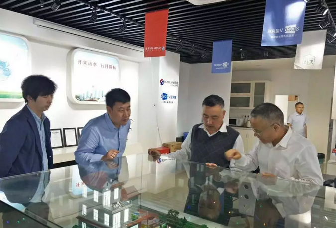 河南省駐滬辦走訪上海開來濕克威